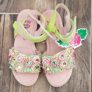 Lelli Kelly girls sandals sz 30